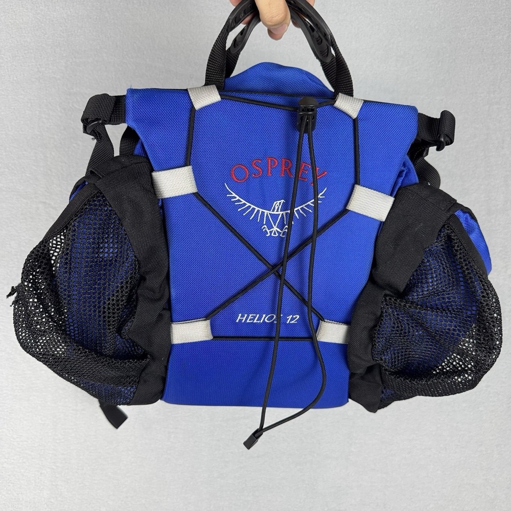Osprey Helios 12 Day Pack Hip Bag Hiking Camping Travel Padded Outdoors